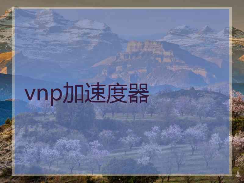 vnp加速度器 vnp加速度器