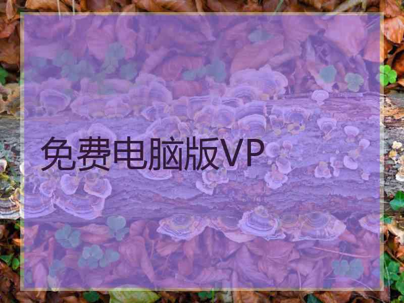 免费电脑版VP 免费电脑版VP