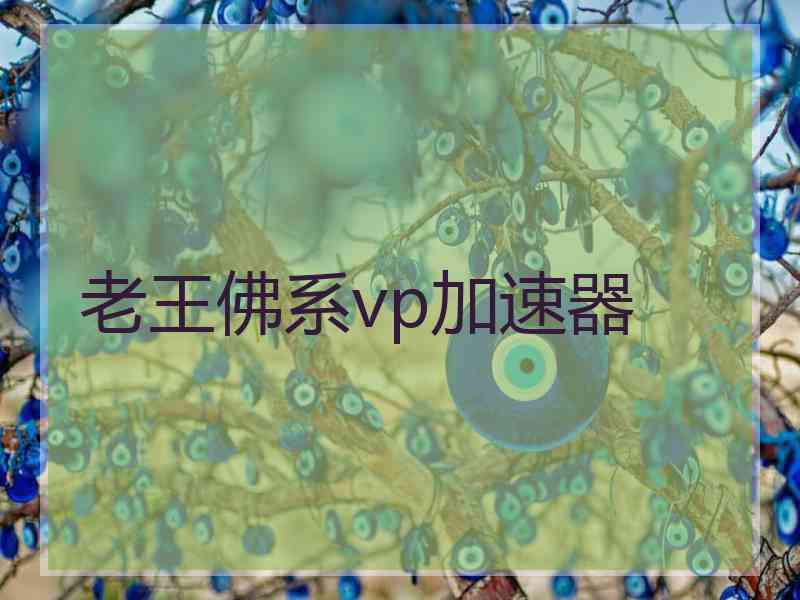 老王佛系vp加速器