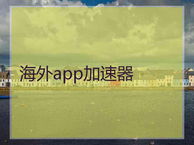 海外app加速器