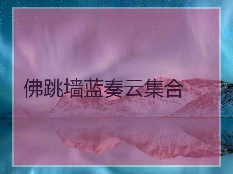 佛跳墙蓝奏云集合